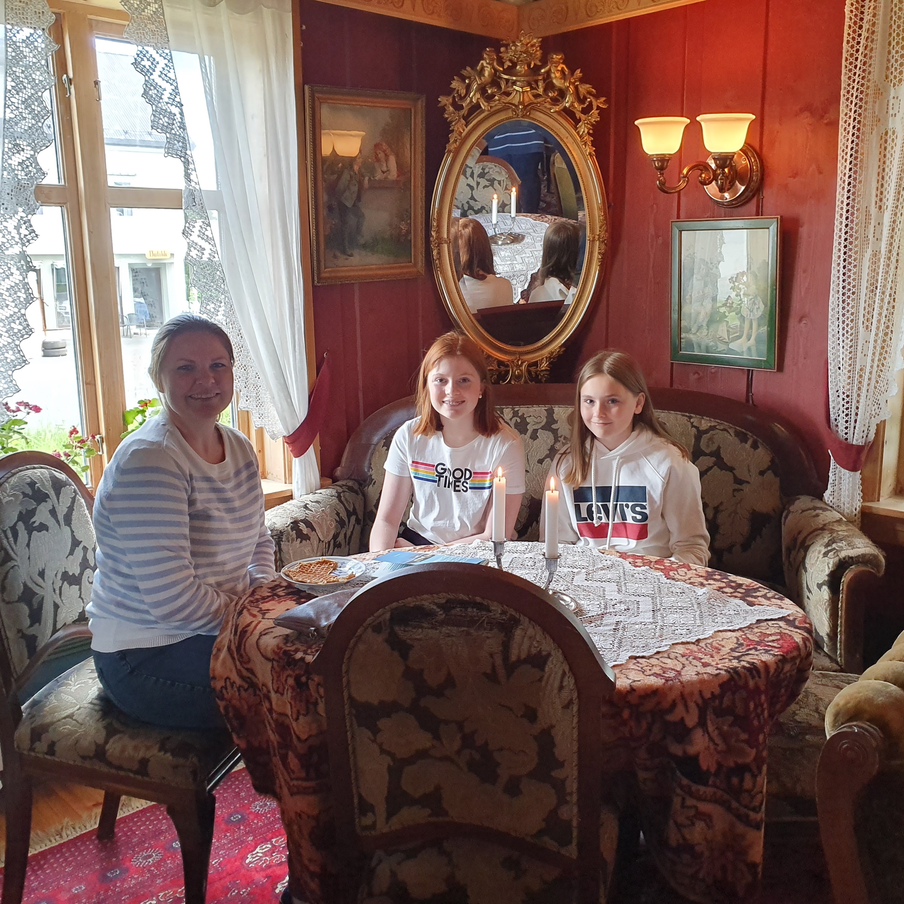 Sitt som en dronning eller konge